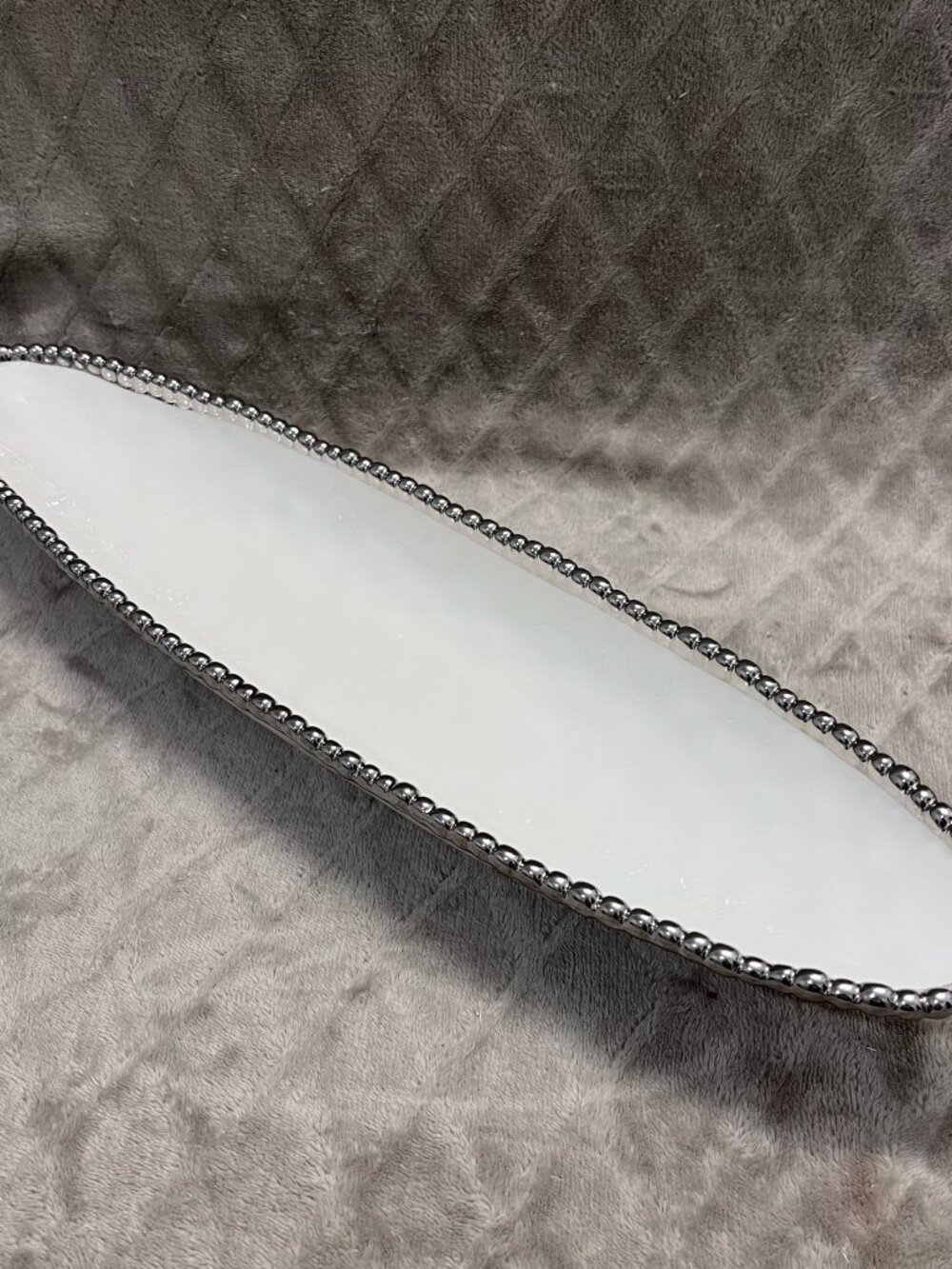 Pampa Bay Salerno Large Elongated Oval Porcelain Serving Piece Approx 19.5" x 5"
